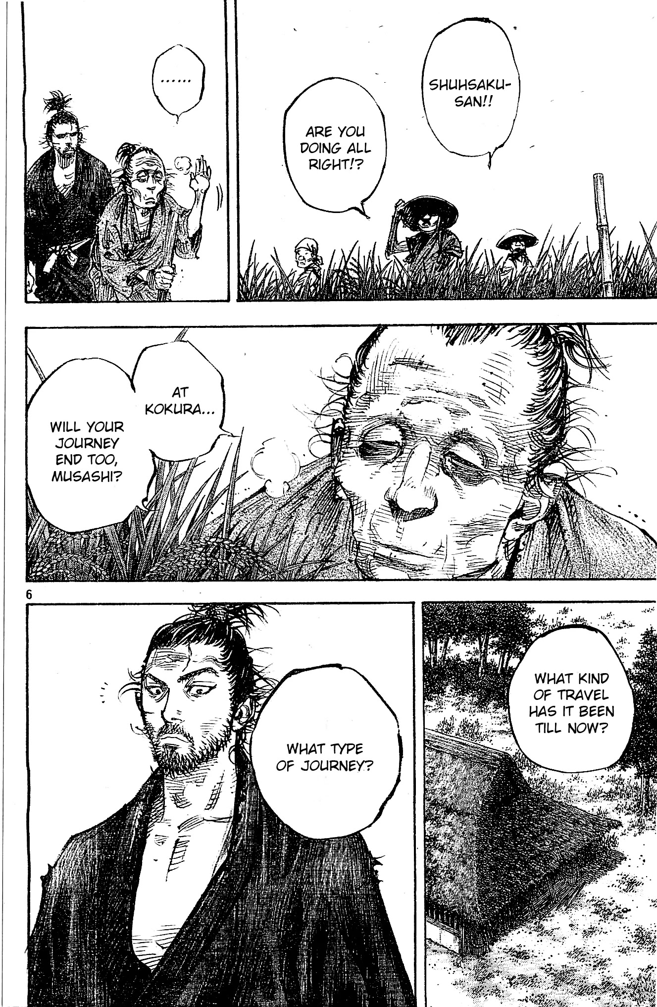 Vagabond manga, chapter 322, page 6 of 26