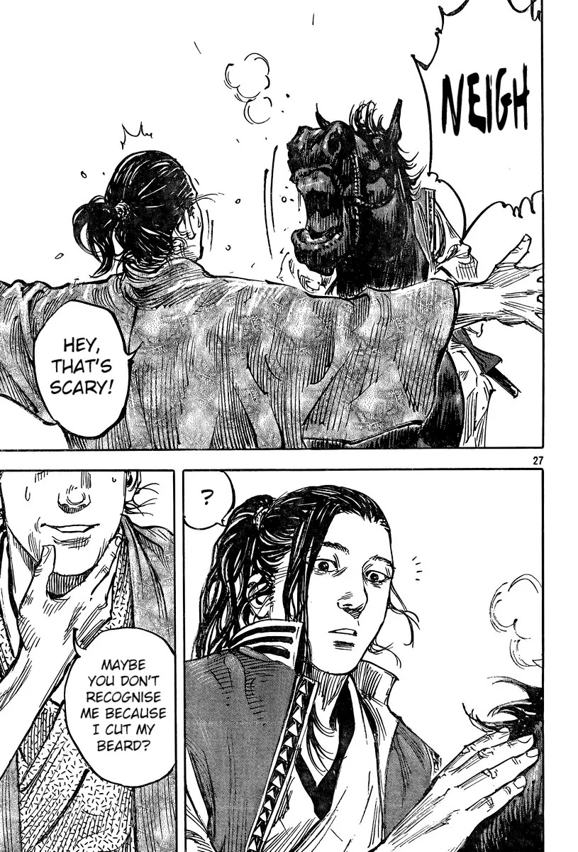 Vagabond manga, chapter 324, page 27 of 29
