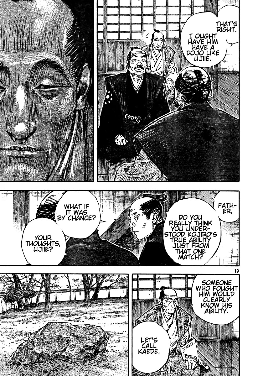 Vagabond manga, chapter 325, page 19 of 30
