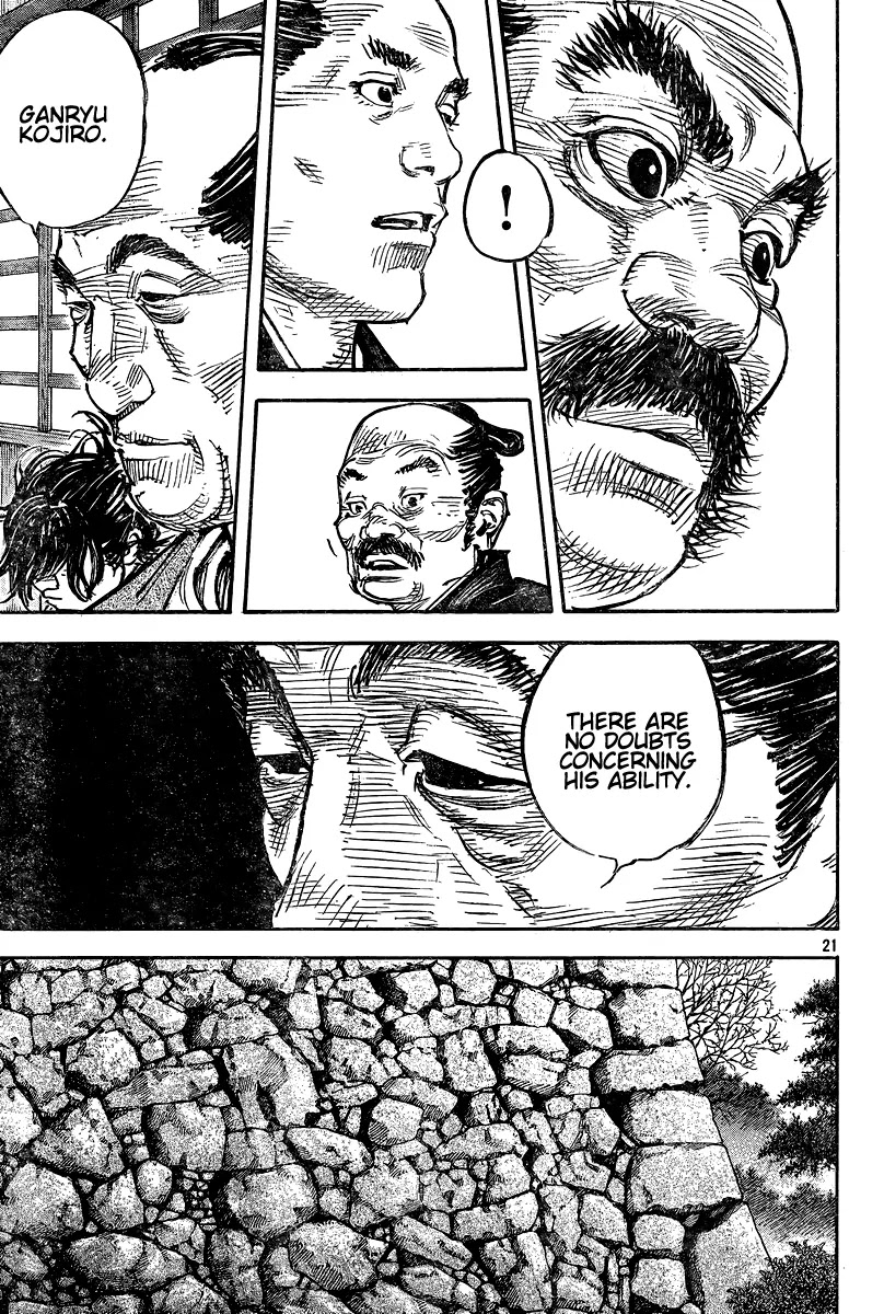 Vagabond manga, chapter 325, page 21 of 30