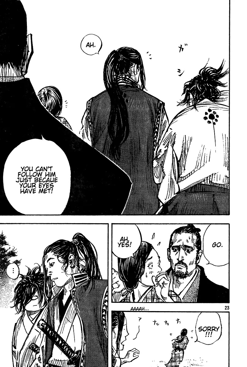 Vagabond manga, chapter 325, page 23 of 30