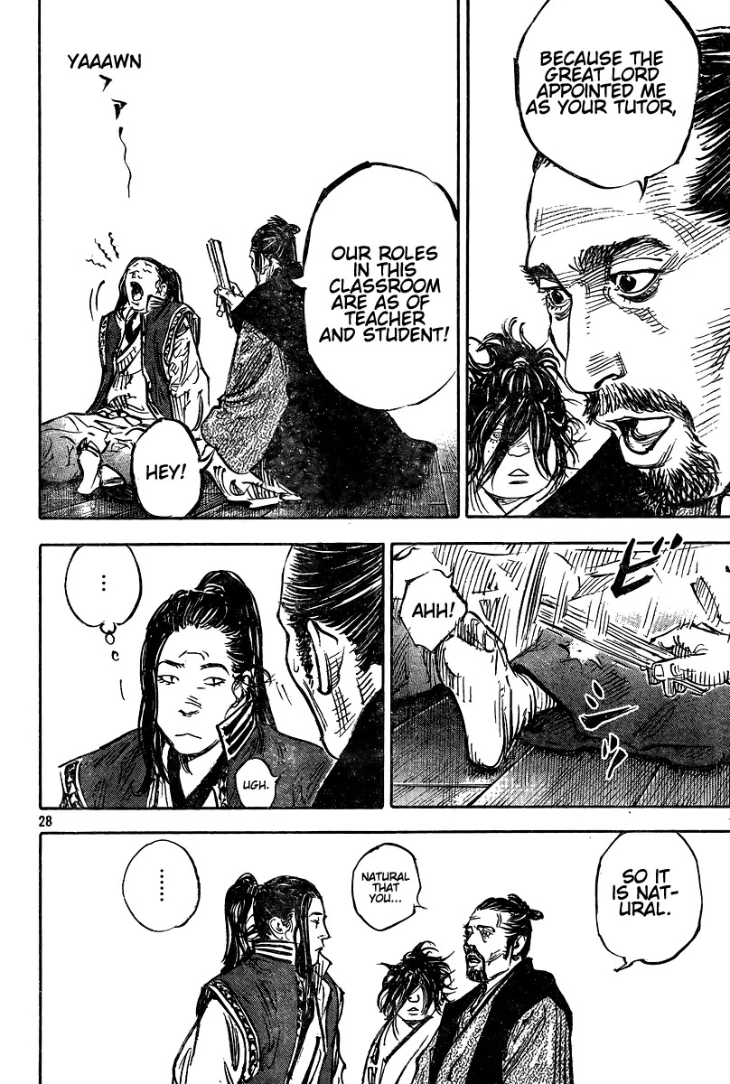 Vagabond manga, chapter 325, page 28 of 30