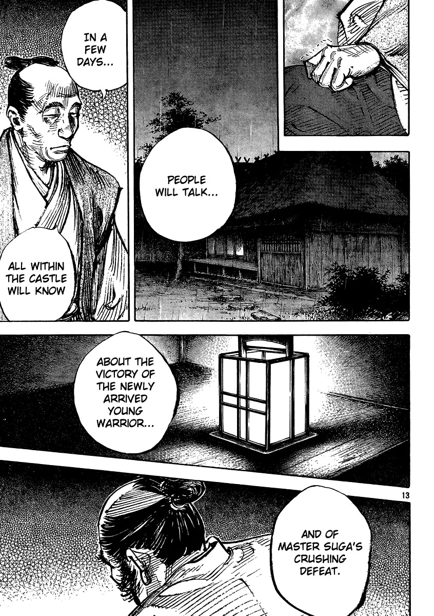 Vagabond manga, chapter 326, page 13 of 28