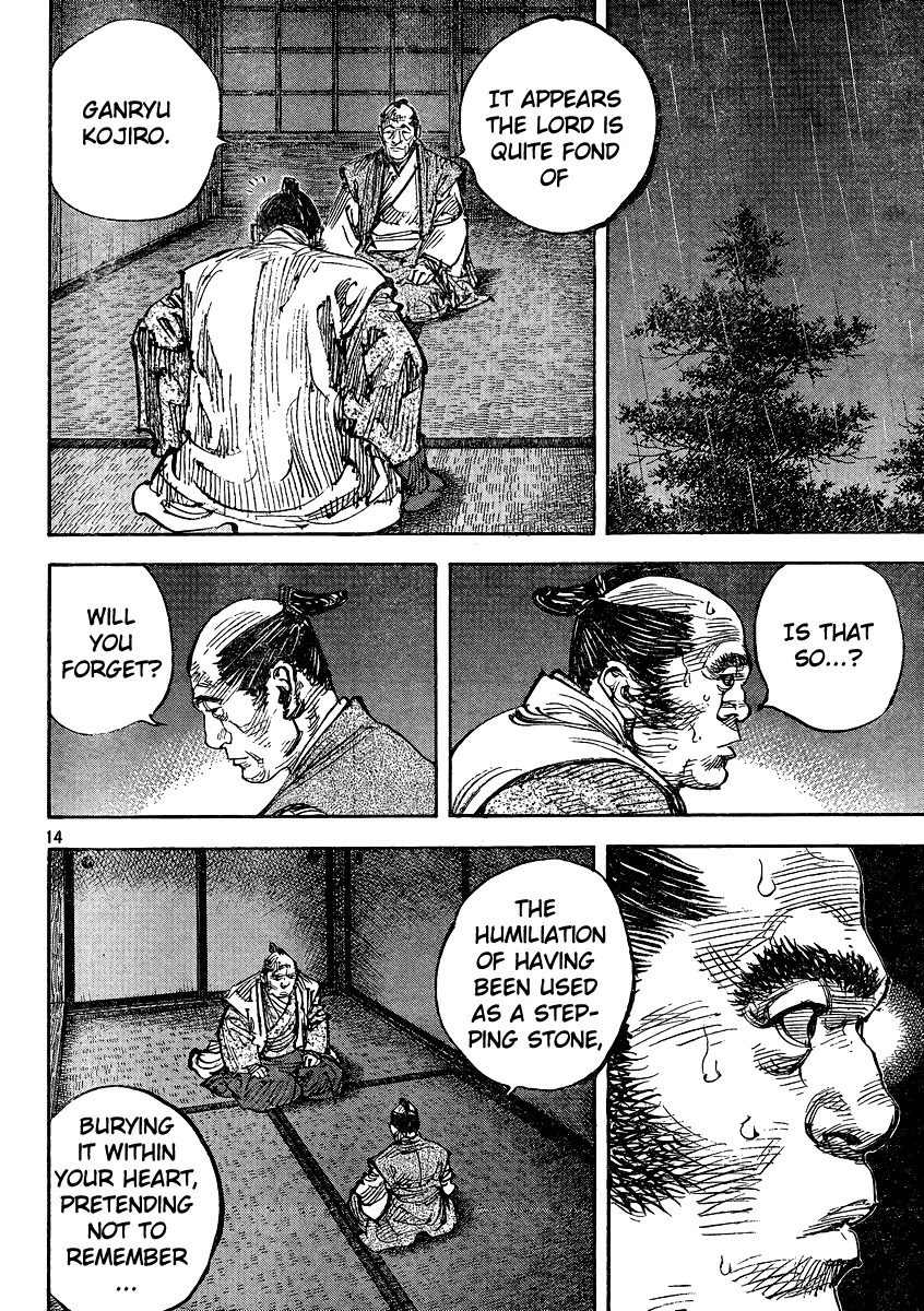 Vagabond manga, chapter 326, page 14 of 28