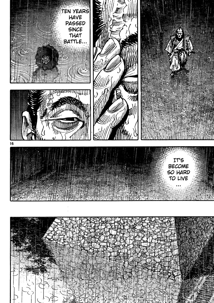 Vagabond manga, chapter 326, page 16 of 28