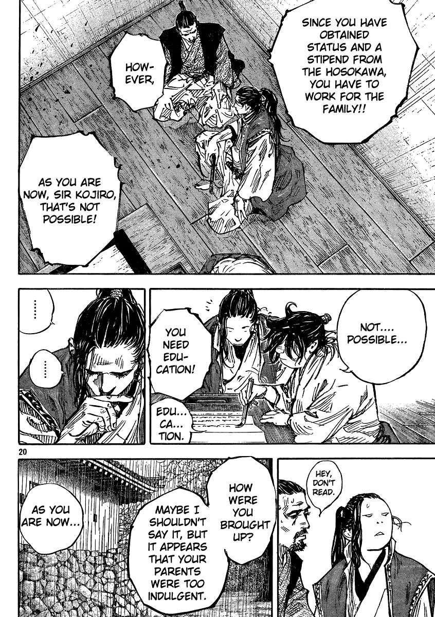 Vagabond manga, chapter 326, page 20 of 28
