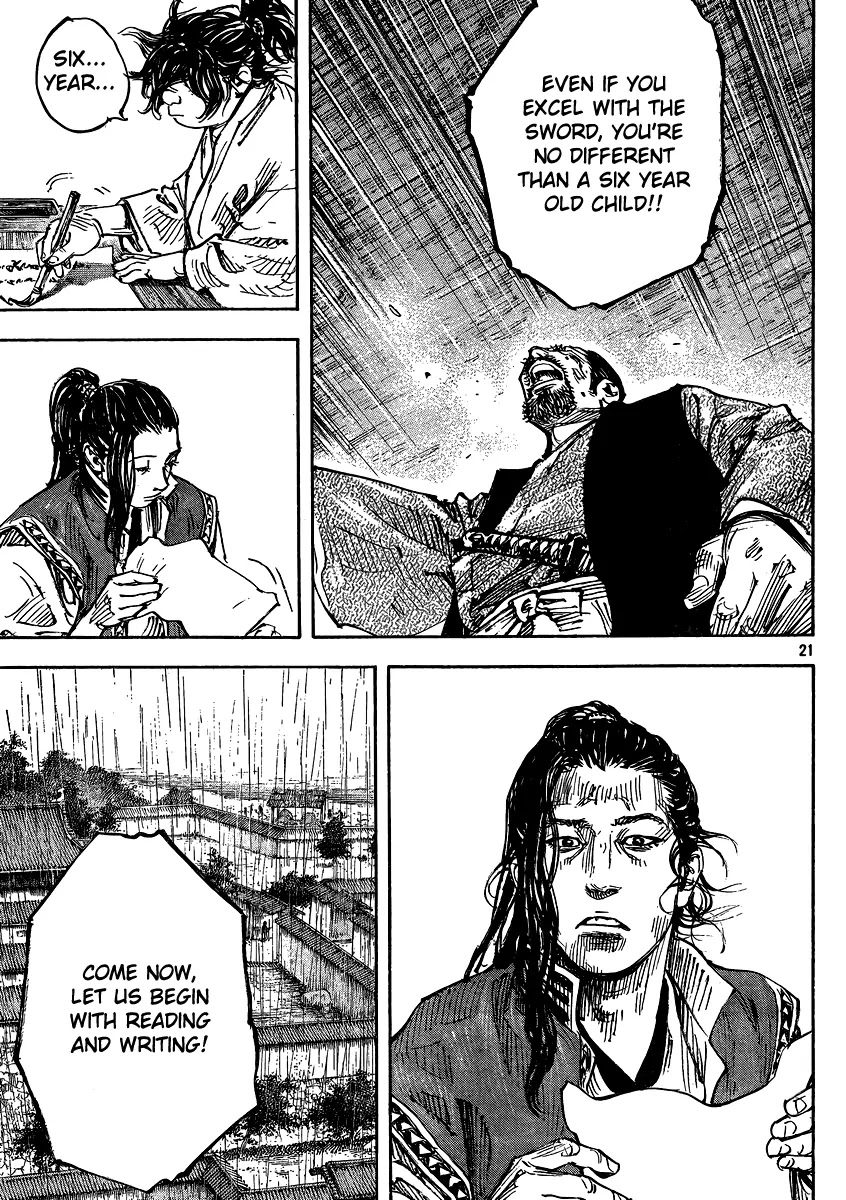 Vagabond manga, chapter 326, page 21 of 28