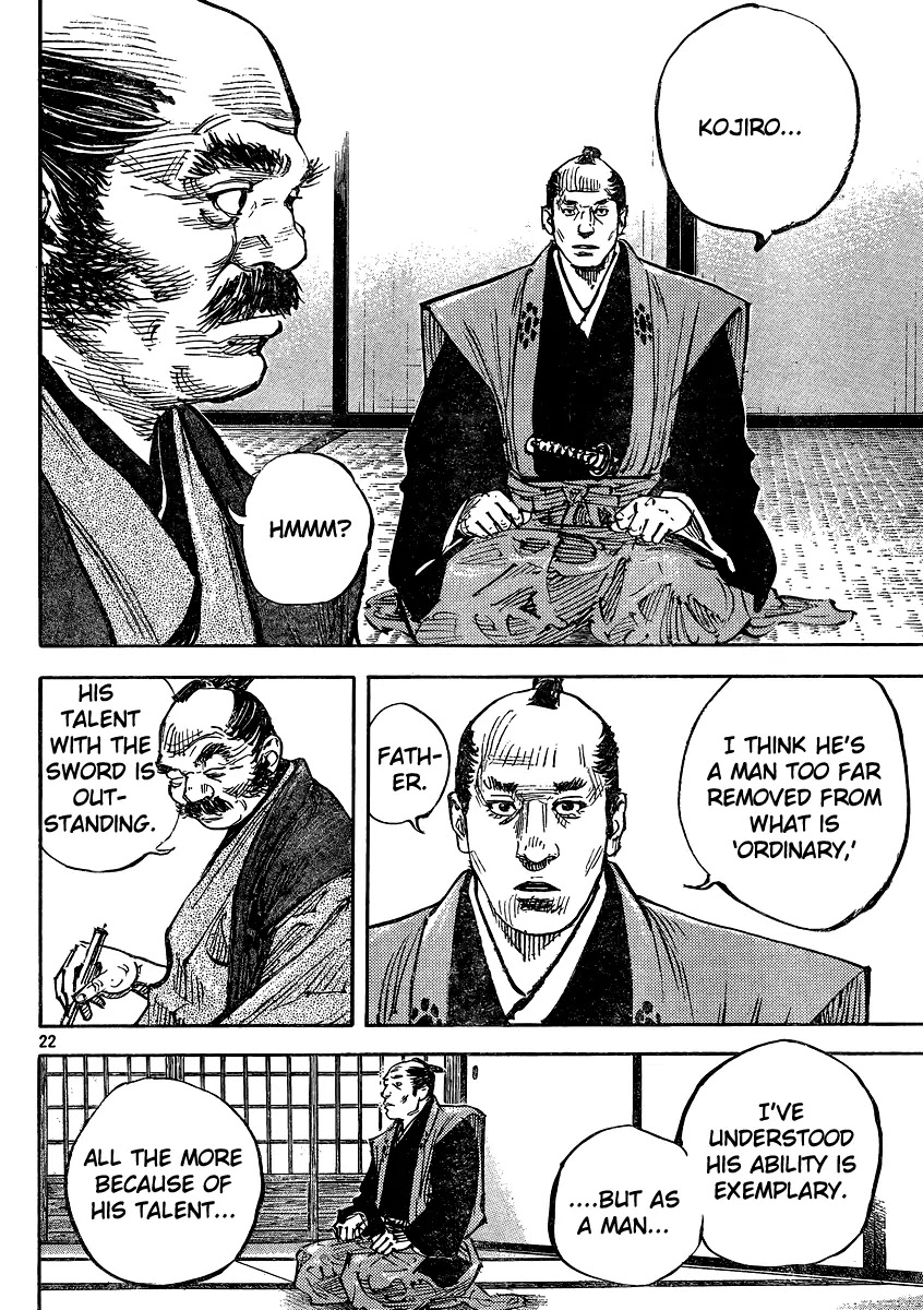 Vagabond manga, chapter 326, page 22 of 28