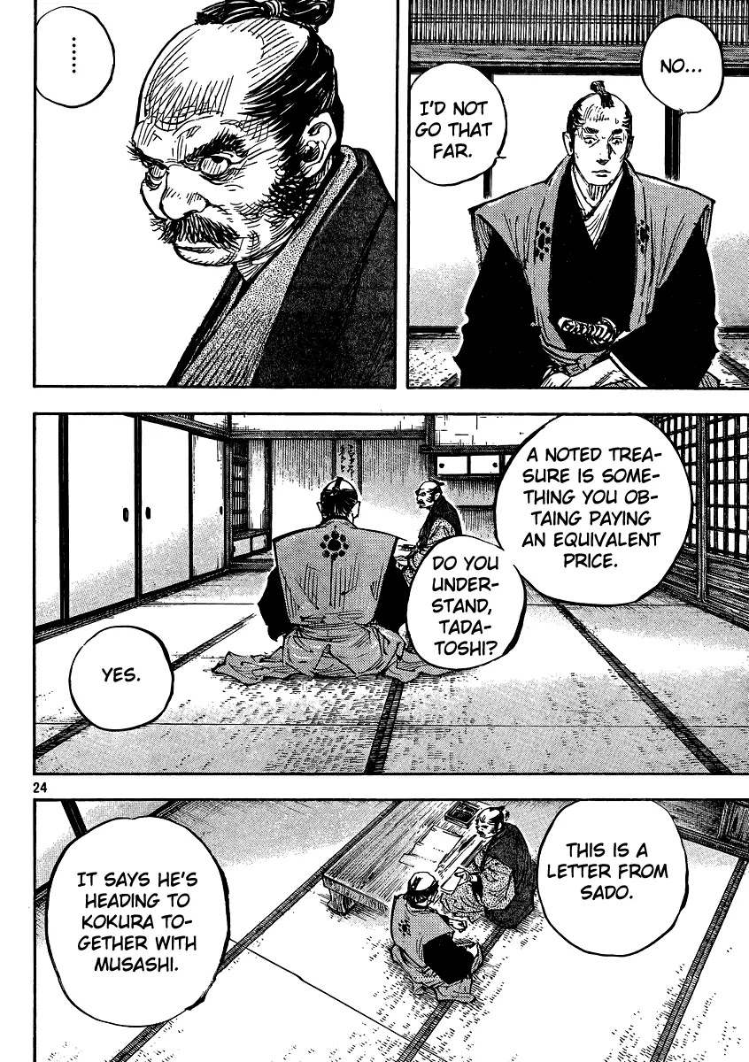 Vagabond manga, chapter 326, page 24 of 28
