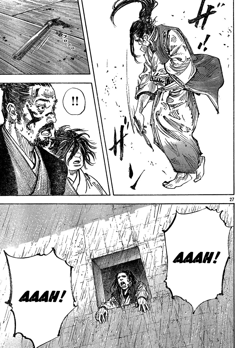 Vagabond manga, chapter 326, page 27 of 28