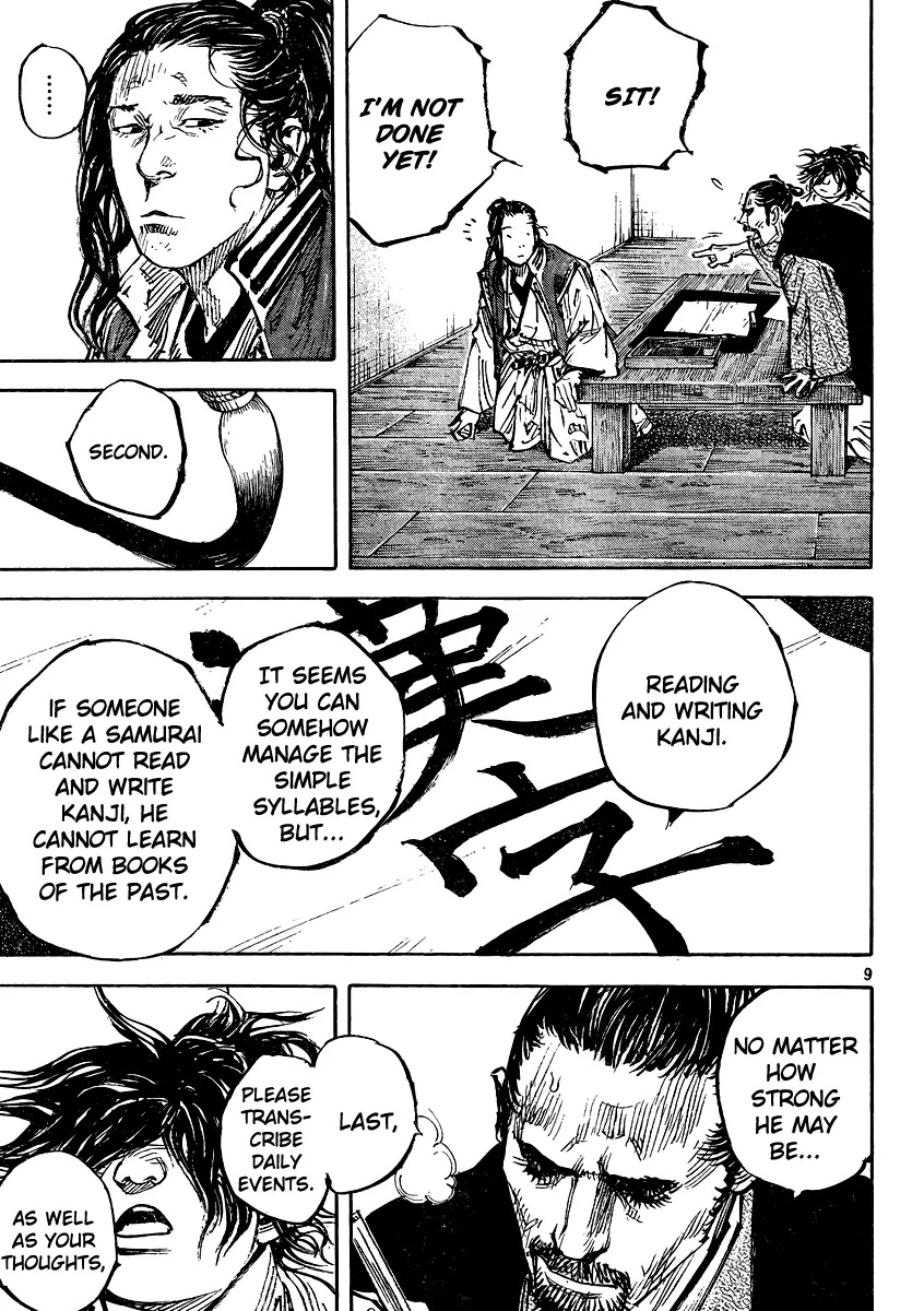 Vagabond manga, chapter 326, page 9 of 28