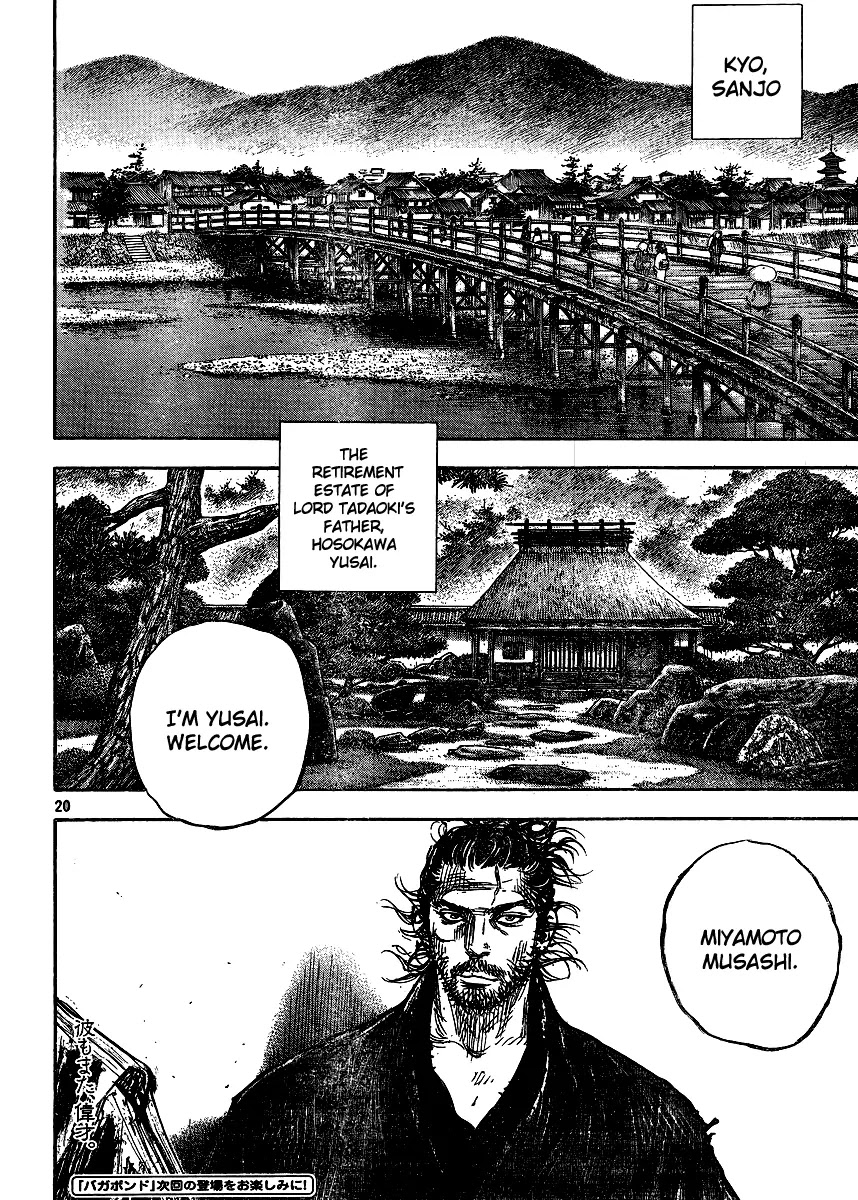 Vagabond manga, chapter 327, page 19 of 19