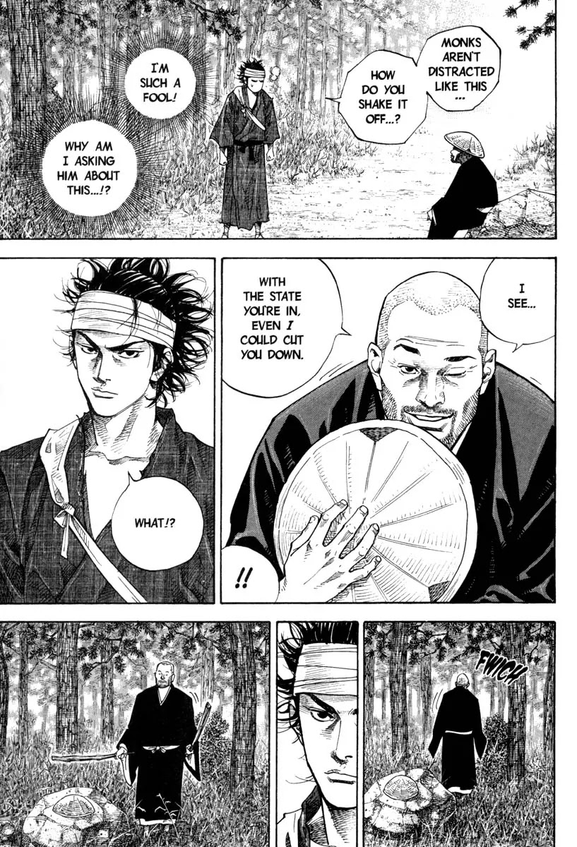Vagabond manga, chapter 34, page 18 of 19