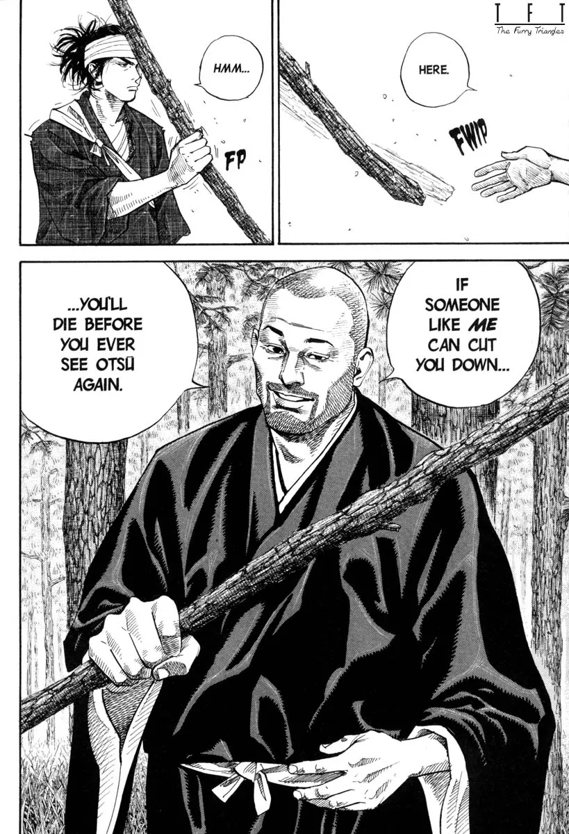 Vagabond manga, chapter 34, page 19 of 19