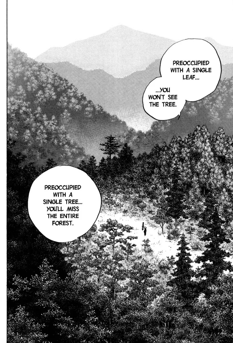 Vagabond manga, chapter 35, page 18 of 22