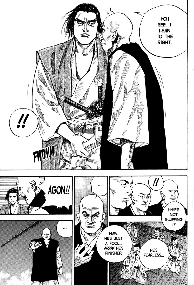 Vagabond manga, chapter 37, page 16 of 21
