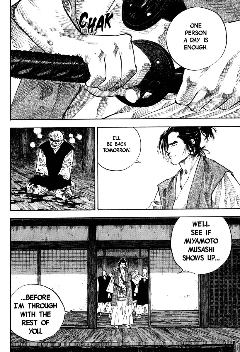 Vagabond manga, chapter 38, page 6 of 21