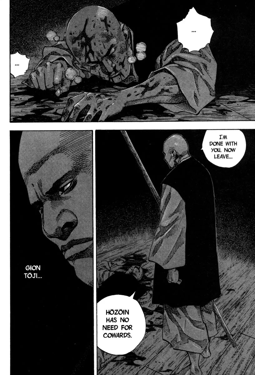 Vagabond manga, chapter 38, page 8 of 21
