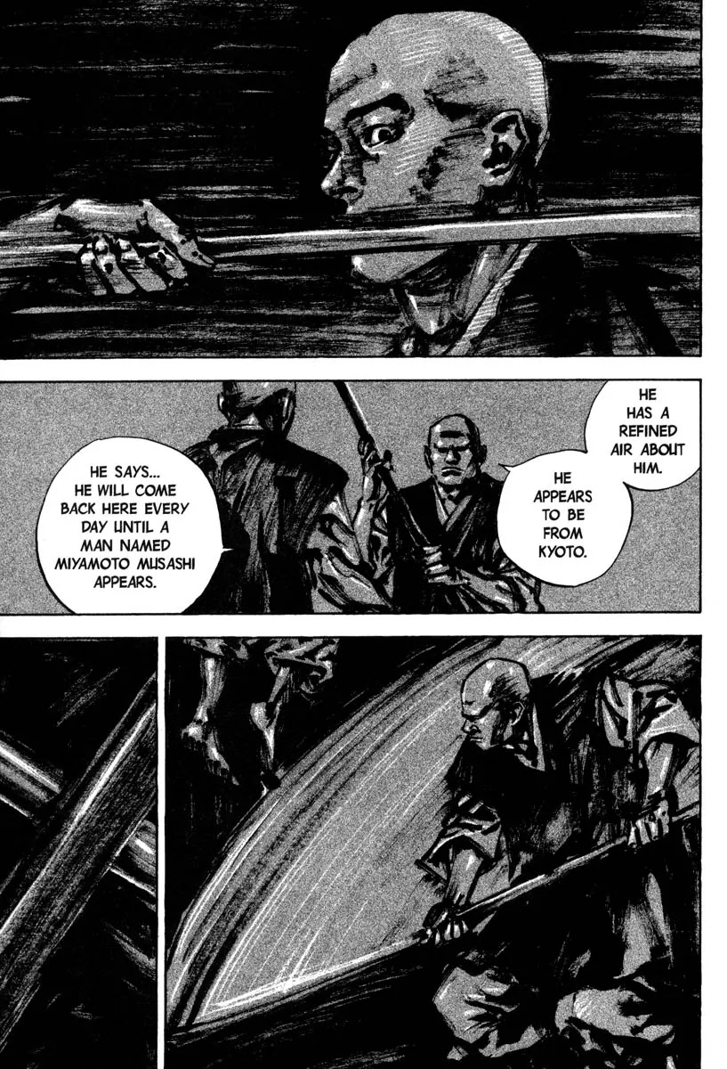 Vagabond manga, chapter 39, page 15 of 26