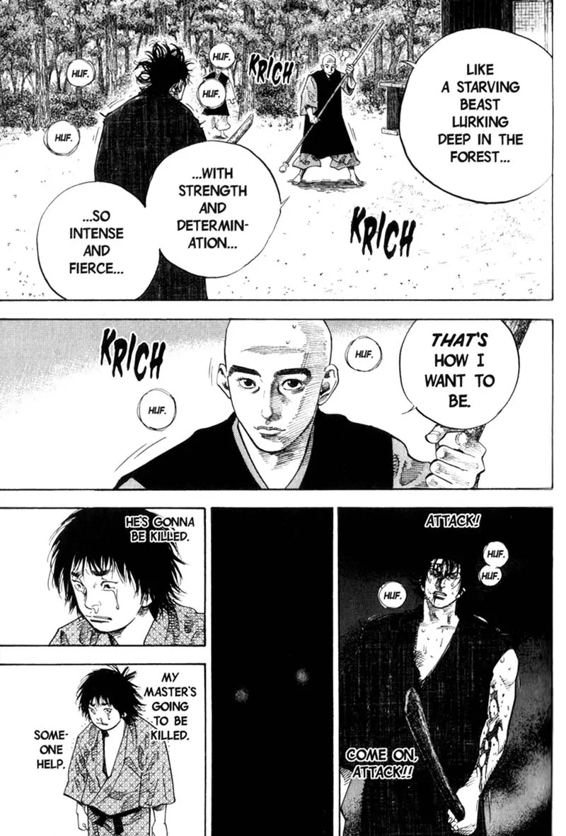 Vagabond manga, chapter 47, page 12 of 18