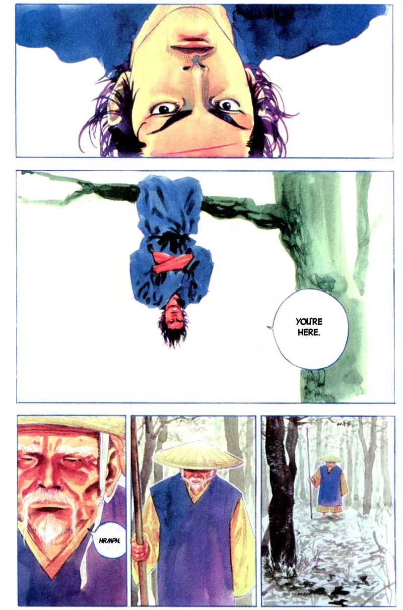 Vagabond manga, chapter 54, page 1 of 21