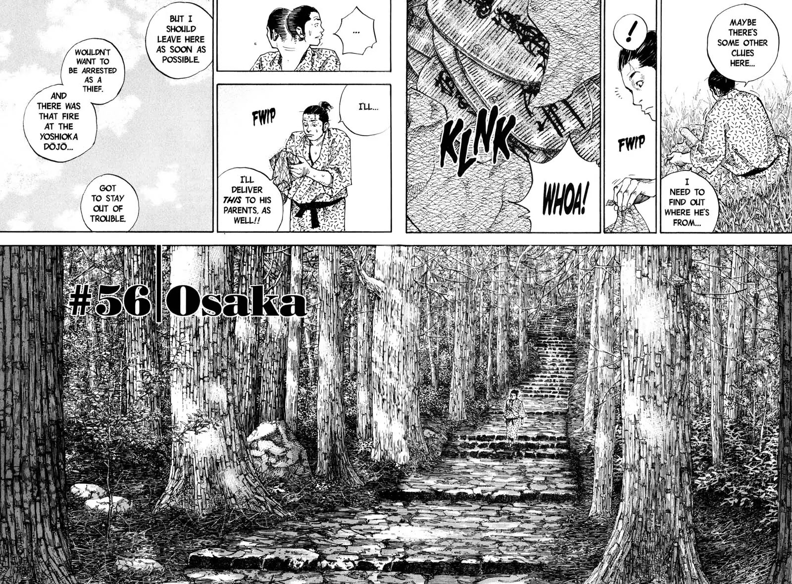 Vagabond manga, chapter 56, page 2 of 20