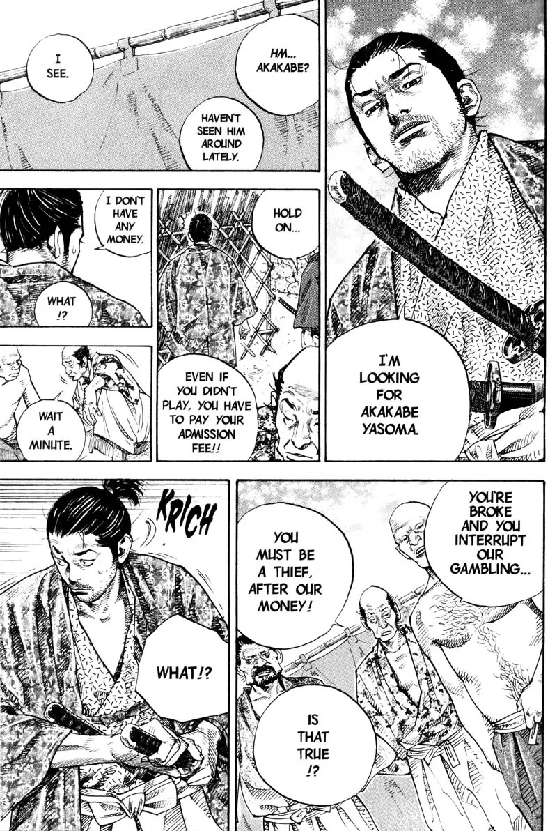 Vagabond manga, chapter 57, page 13 of 20