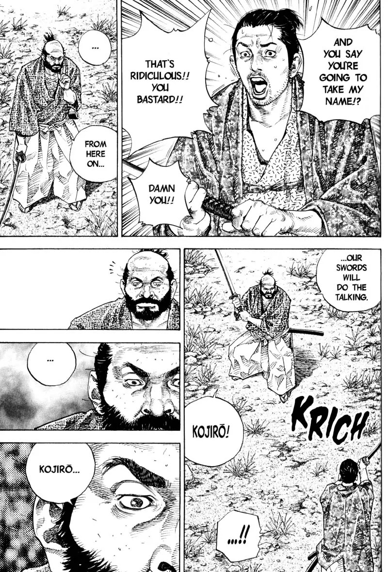 Vagabond manga, chapter 57, page 19 of 20
