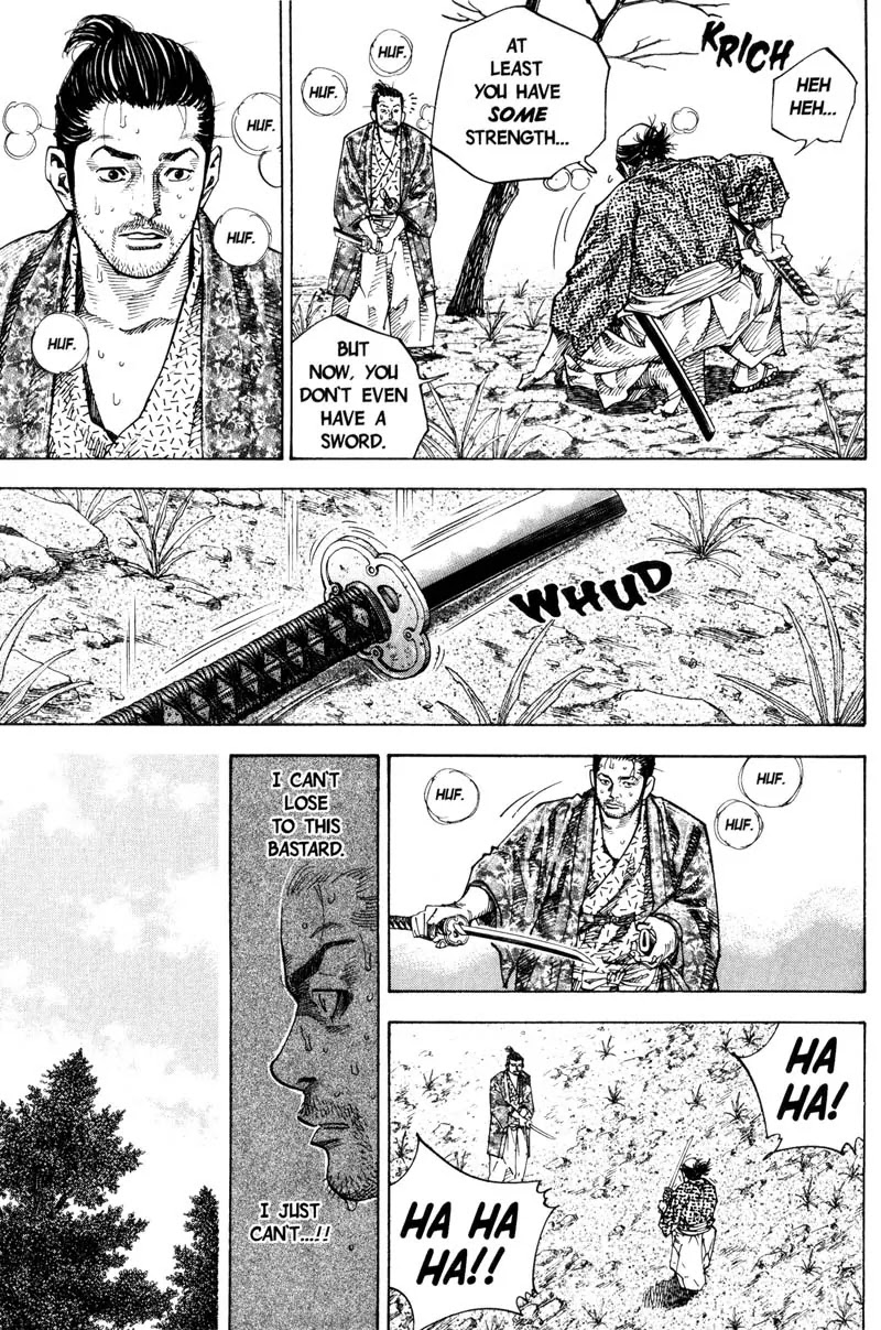 Vagabond manga, chapter 58, page 7 of 22