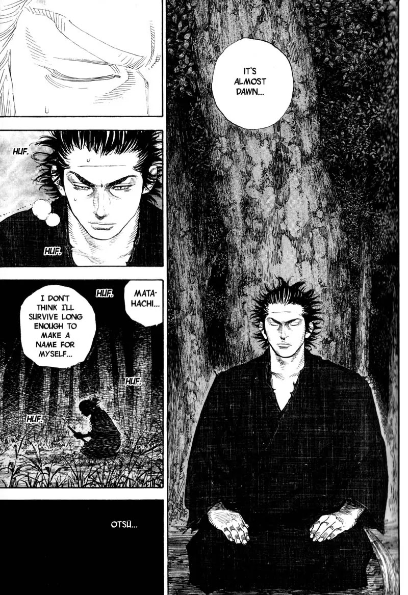 Vagabond manga, chapter 61, page 16 of 19