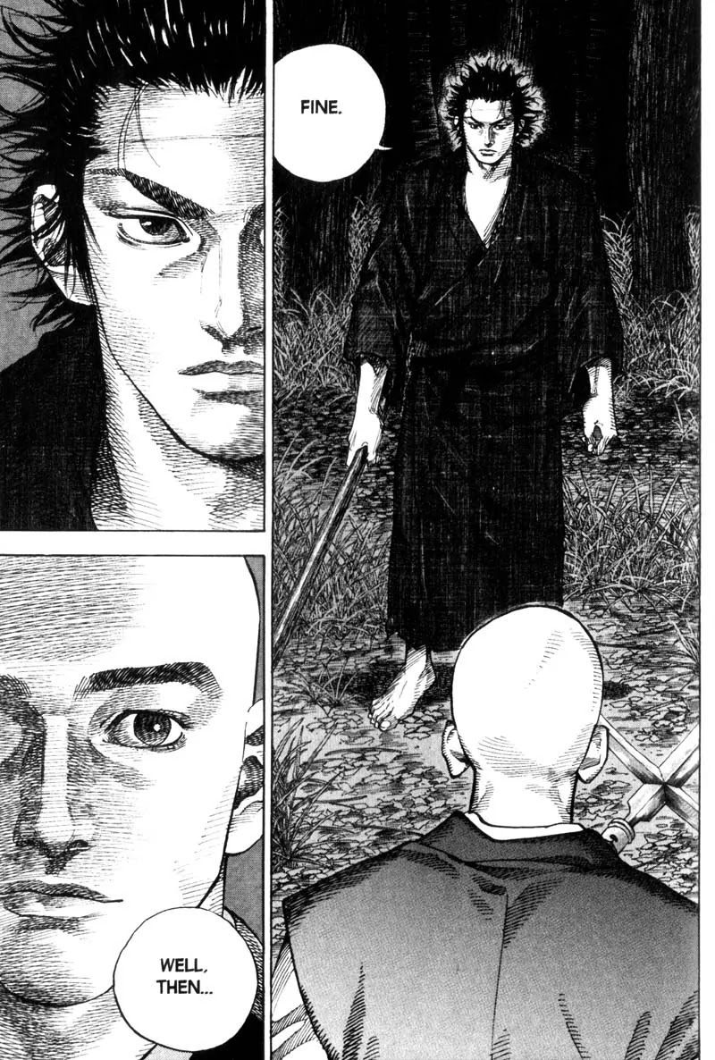 Vagabond manga, chapter 62, page 17 of 20
