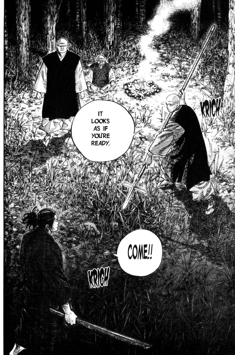 Vagabond manga, chapter 62, page 18 of 20