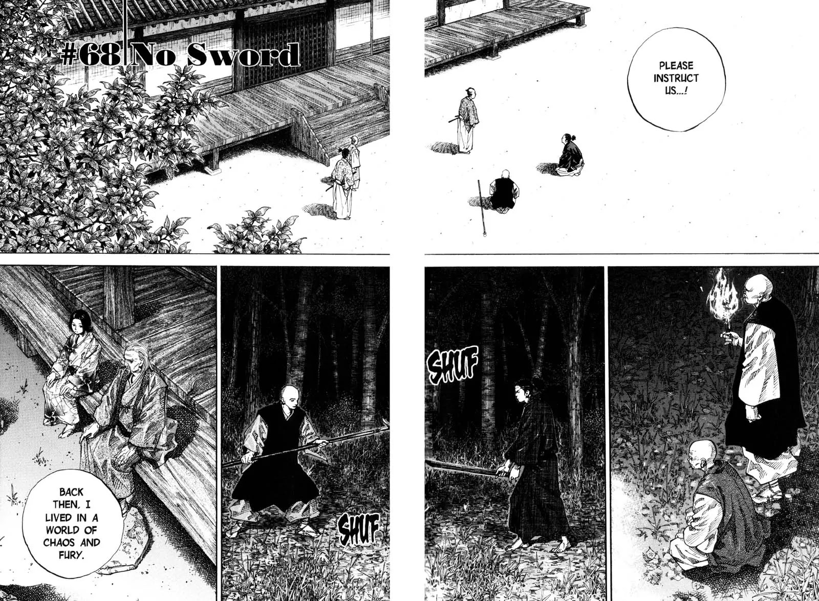 Vagabond manga, chapter 68, page 2 of 21