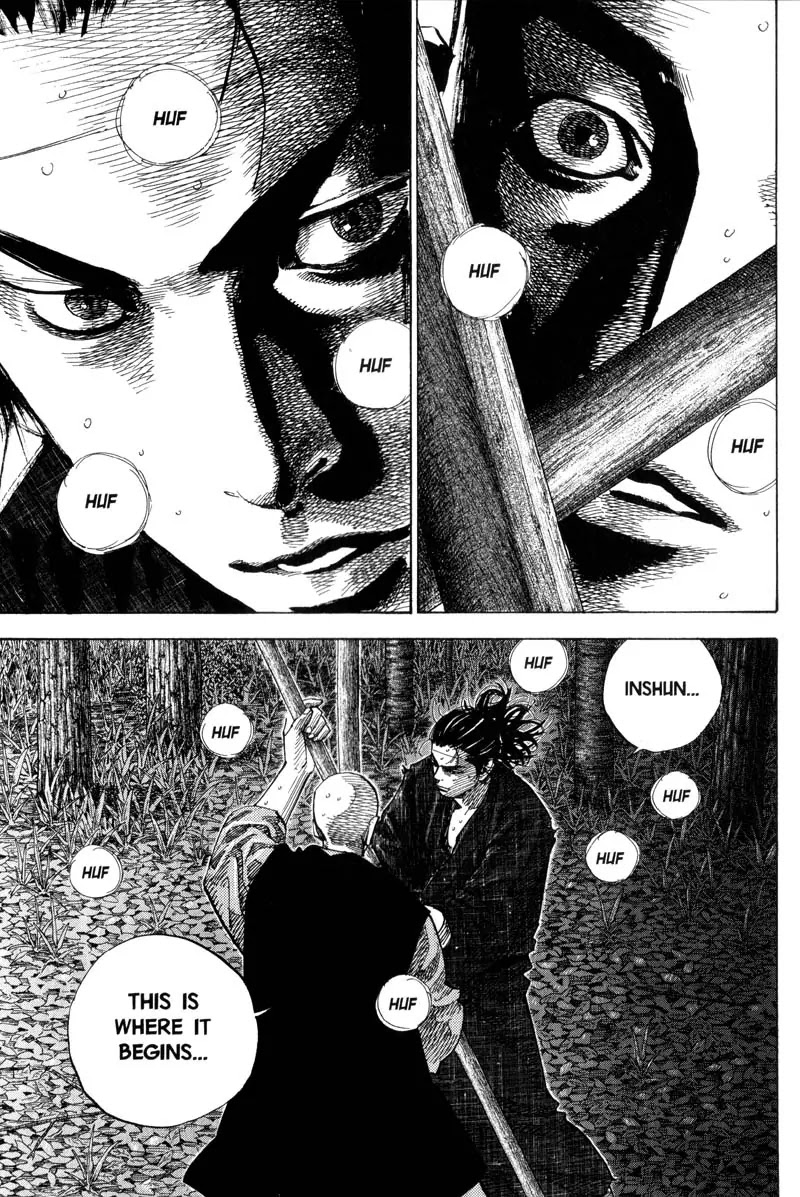 Vagabond manga, chapter 69, page 10 of 20