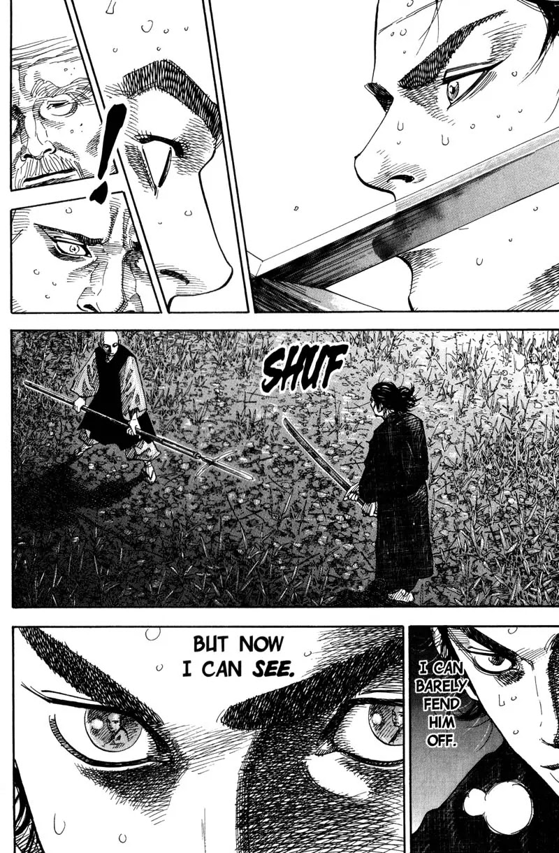 Vagabond manga, chapter 69, page 15 of 20