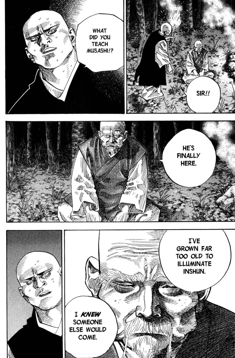 Vagabond manga, chapter 69, page 17 of 20
