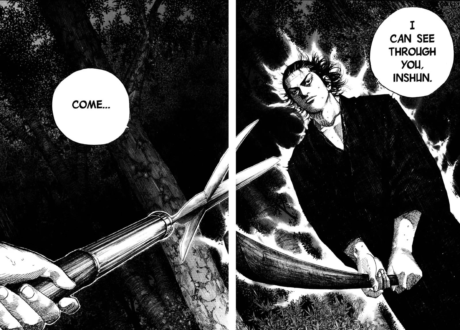 Vagabond manga, chapter 69, page 19 of 20