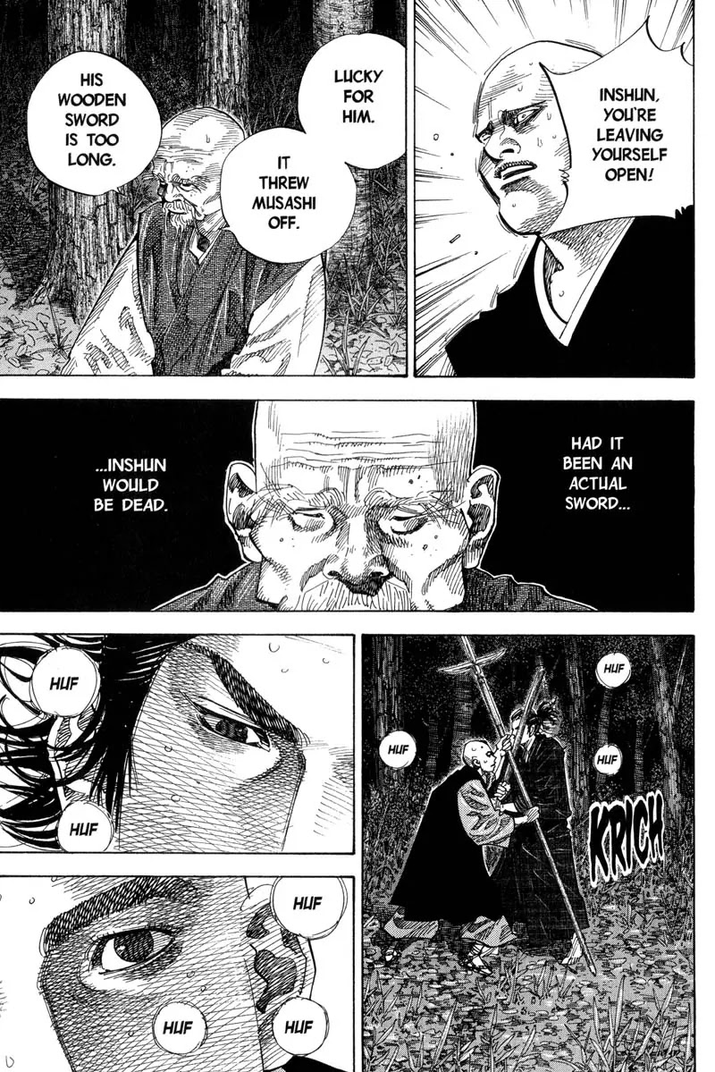 Vagabond manga, chapter 69, page 8 of 20