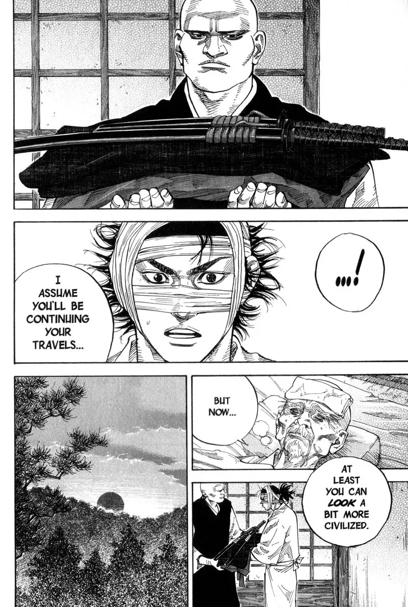 Vagabond manga, chapter 75, page 15 of 19