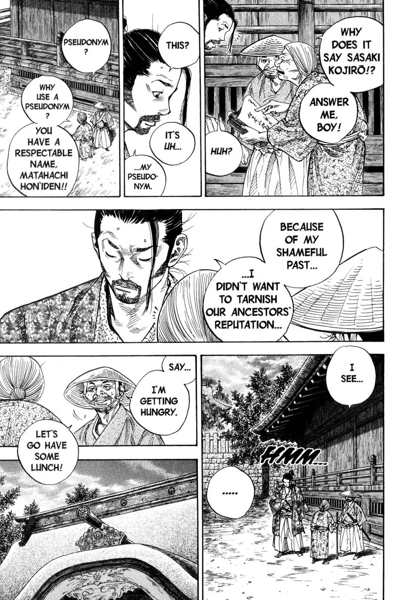 Vagabond manga, chapter 78, page 11 of 23