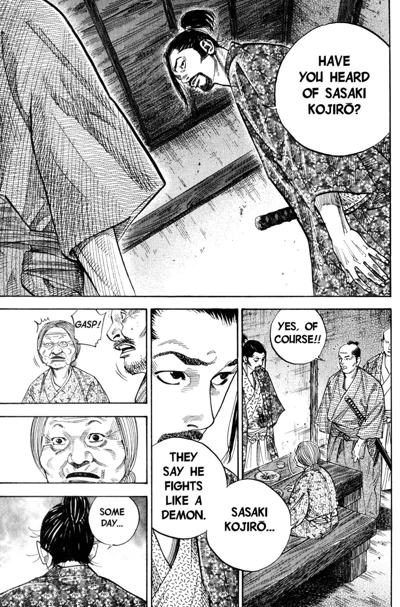 Vagabond manga, chapter 78, page 19 of 23