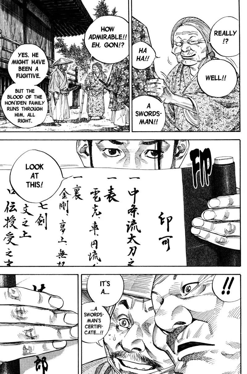 Vagabond manga, chapter 78, page 9 of 23