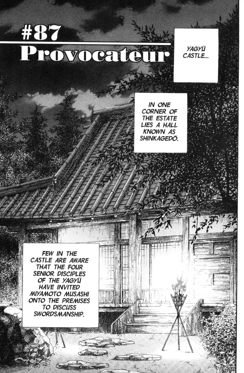 Vagabond manga, chapter 87, page 1 of 23