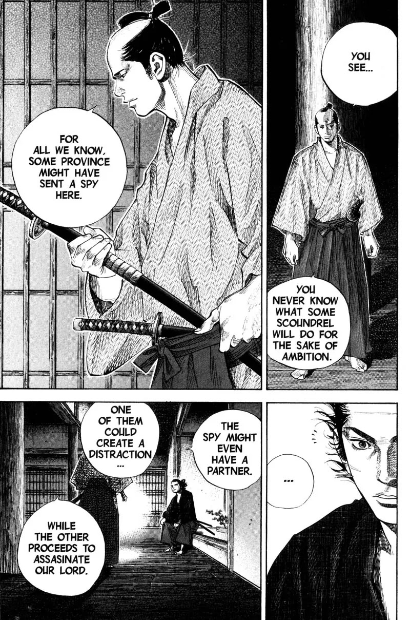 Vagabond manga, chapter 87, page 13 of 23