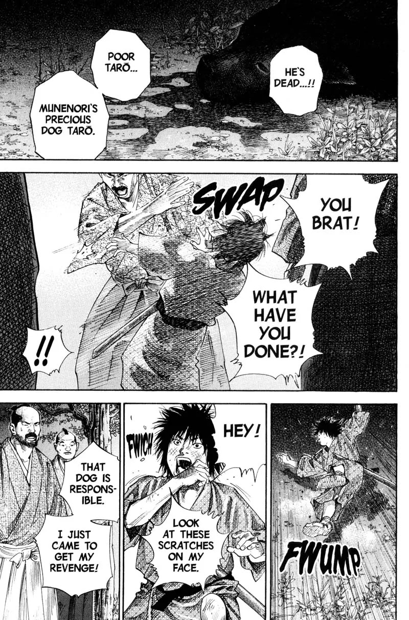 Vagabond manga, chapter 87, page 17 of 23