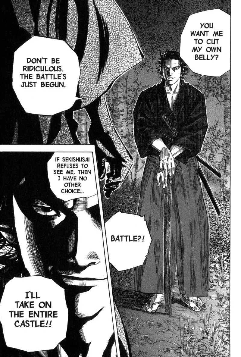 Vagabond manga, chapter 89, page 13 of 18