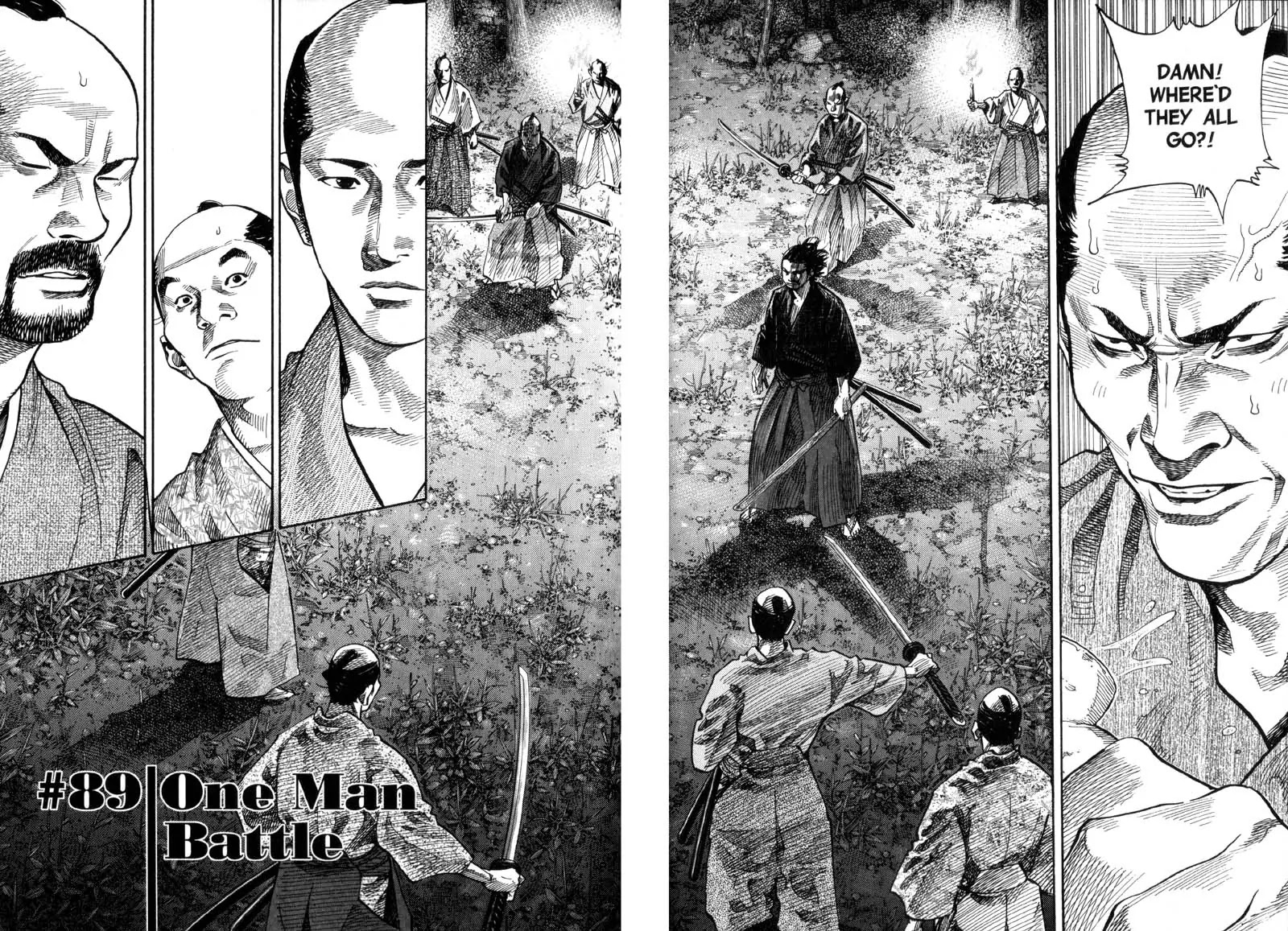 Vagabond manga, chapter 89, page 2 of 18