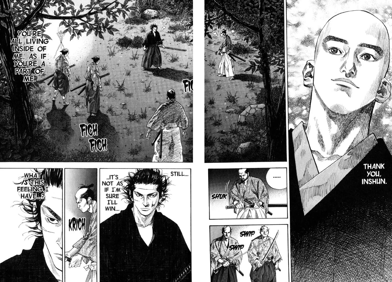 Vagabond manga, chapter 90, page 17 of 20