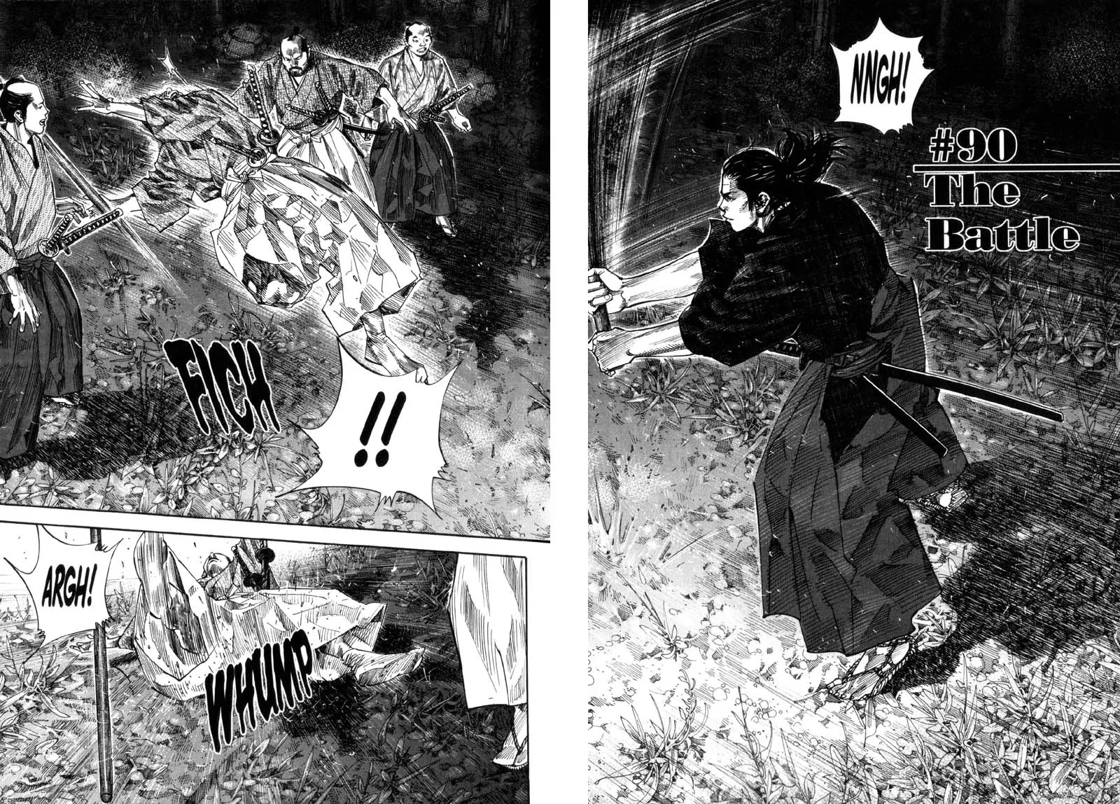 Vagabond manga, chapter 90, page 2 of 20