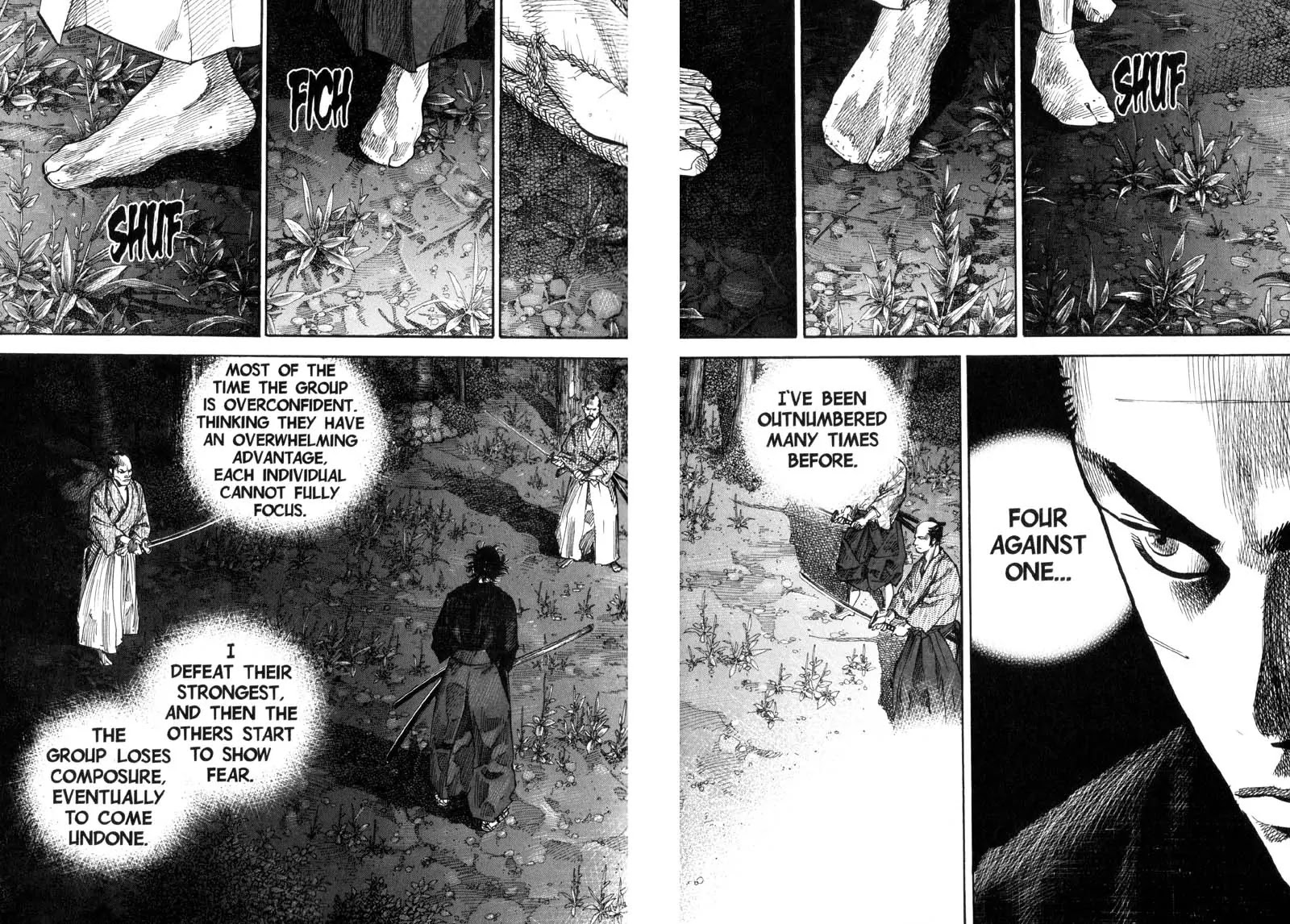 Vagabond manga, chapter 91, page 4 of 19